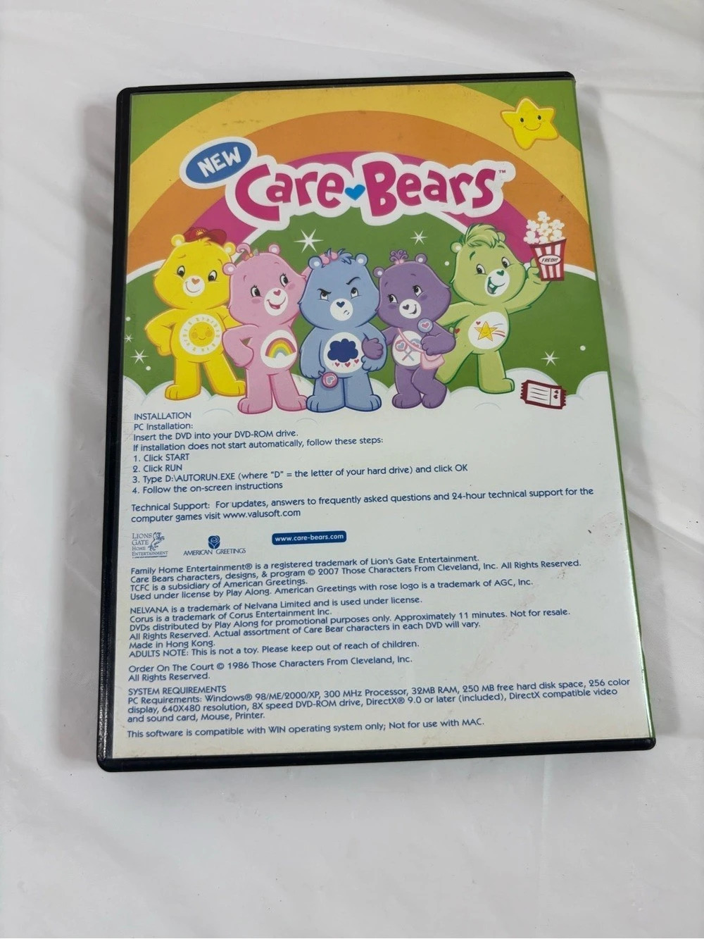 Care Bears Catch a Star! Computer Game DVD Computer Game and episode - Picture 2 of 5
